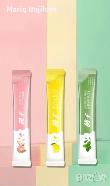 Кутия от 20 броя еднократна вода за уста, снимка 1