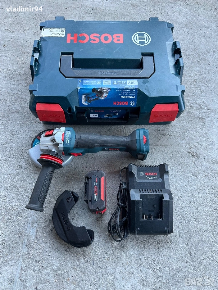 Bosch GWS 18V-11S с обороти 2025г., снимка 1