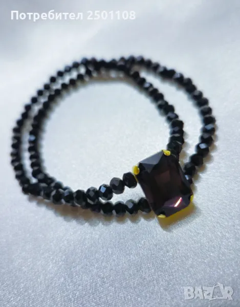 Елегантна гривна с камъче, снимка 1