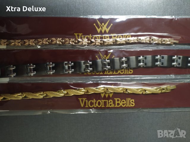 Дамска гривна/гривни Victoria Bells - 5в1 (с германиий и турмалин), снимка 12 - Гривни - 43489565