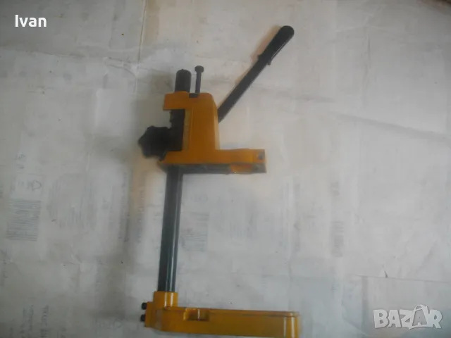 WOLFCRAFT НЕМСКА ОРИГИНАЛНА СТОЙКА ЗА БОРМАШИНА ОЛЕКОТЕНА АЛУМИНИЕВА РАБОТЕН ХОД 60мм ЗАХВАТ 40,3мм, снимка 14 - Бормашини - 49774747