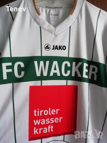 FC Wacker Innsbruck Jako Оригинална Футболна Тениска Фланелка , снимка 3 - Тениски - 39265776