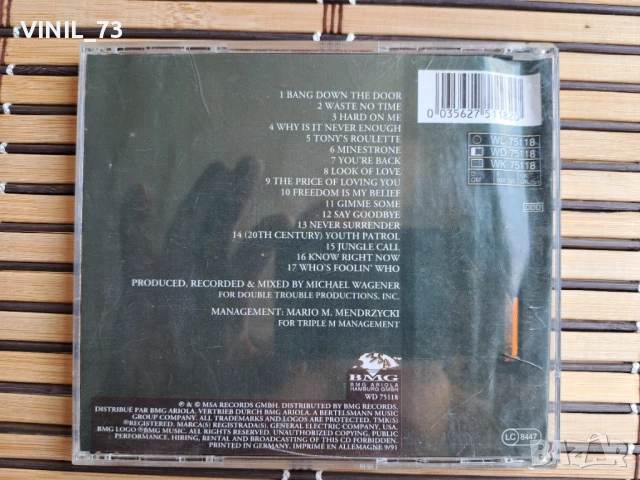 Bonfire – Point Blank, снимка 3 - CD дискове - 50810269