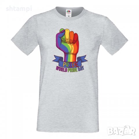 Мъжка тениска Pride World Day multicolor Прайд,Празник.Повод,Изненада, снимка 7 - Тениски - 37105142