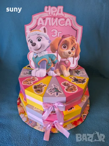Картонена торта Winx, снимка 16 - Други - 33049384