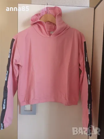 Розов суичър 13/14г.