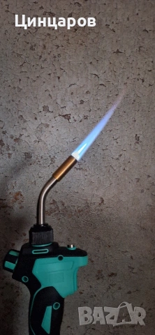 Горелка с флакон мап газ високотемпературна, дюзи човки 3бр. , снимка 4 - Други машини и части - 53473232