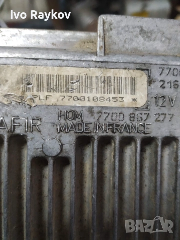 компютър Renault Sagem ,7700108453 , 7700867277 ,7700108486 ,216429272-7 , снимка 4 - Части - 53222612