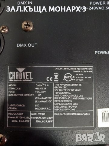 ЛЕД МУЛТИКОНТРОЛЕР CHAUVET Cubix2.0, снимка 4 - Друга електроника - 43018354