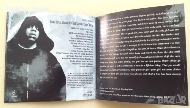 Jay-Z – The Black Album [2003] CD, снимка 4 - CD дискове - 49456289