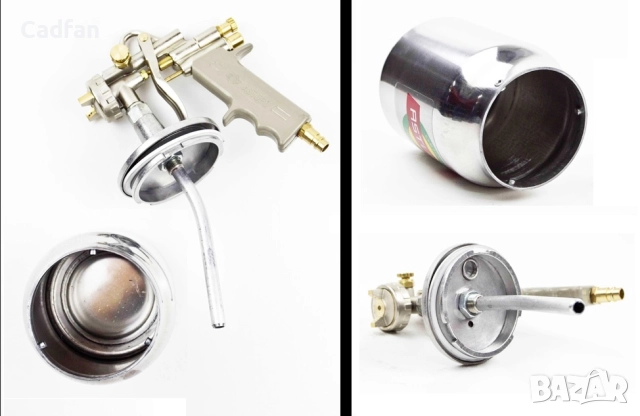 Пневматичен италиански ръчен пистолет Asturo G70 , снимка 7 - Други инструменти - 52673778