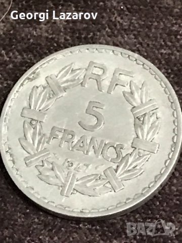 5 франка Франция 1949