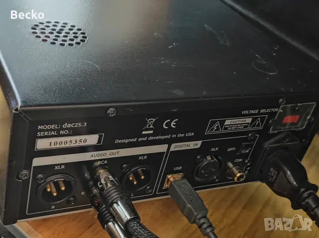 Tube DAC/Лампов ДАК Music Hall 25.3, снимка 2 - Други - 48715253