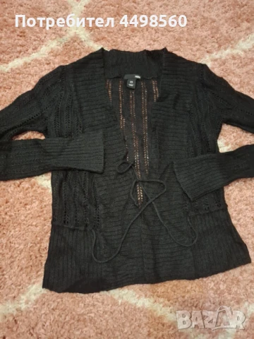 DKNY Черна Жилетка, снимка 3 - Жилетки - 51156938