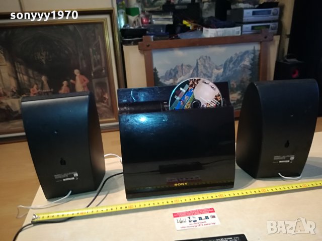 sony cd receiver+speaker+adapter 1904211752, снимка 3 - Аудиосистеми - 32608920