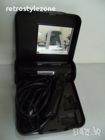 № 6423 стар сешоар BRAUN   - с кутия  - работещ 