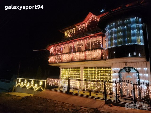 Лед Снежинка/Камбанка/Звездичка Декорация в студено Бяло, снимка 6 - Лампи за стена - 38821360