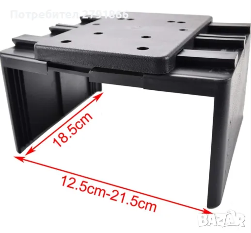 Универсален подлакътник за кола, с кутия за съхранение централен подлакътник с USB изходи, снимка 9 - Аксесоари и консумативи - 50277282