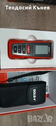 Лазерна ролетка SOLA Metron 60 BT , снимка 4 - Измервателни инструменти - 51864387