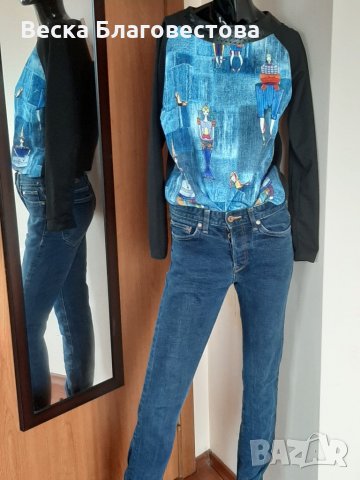 Дамска блуза. , снимка 2 - Блузи с дълъг ръкав и пуловери - 28176679