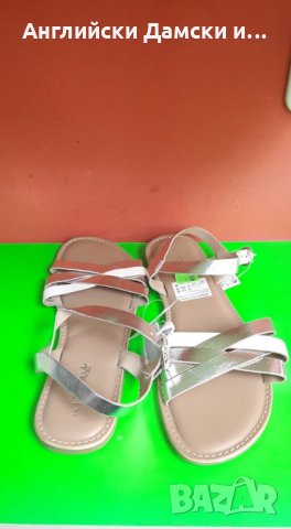 Английски дамски сандали естествена кожа-NEXT, снимка 6 - Сандали - 28566463