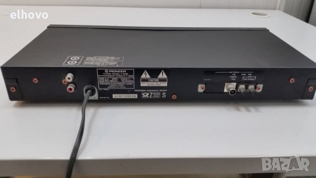 Стерео тунер Pioneеr F-225 stereo AM/FM, снимка 3 - Други - 26441601