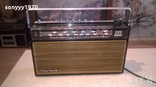 itt shaub-lorenz camping automatic-made in west germany-от швеицария, снимка 2 - Радиокасетофони, транзистори - 27494947