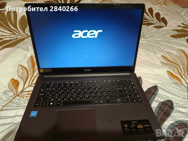Acer лаптоп 2019 година., снимка 3 - Лаптопи за дома - 53135585