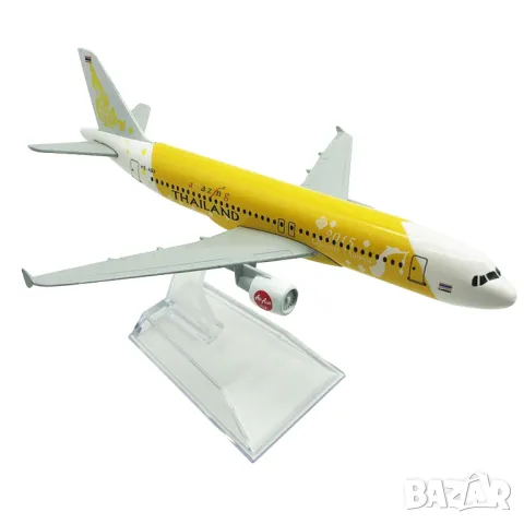 Еърбъс 320 самолет модел макет Thailand amazing метален екскурзия пътешествие екзотика, снимка 2 - Колекции - 49442414