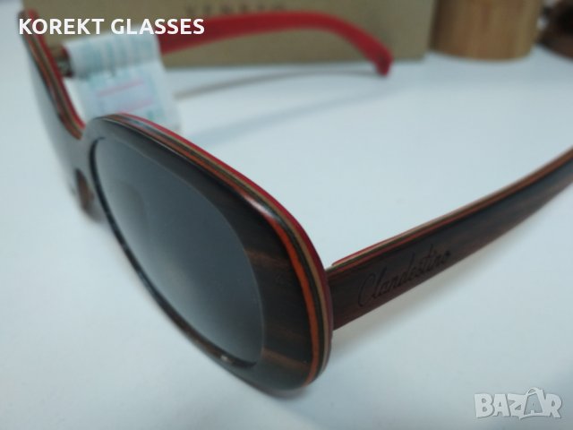 Clandestino Оригинални слънчеви очила100%UV Гарантиран произход гаранция , опция преглед и тест, снимка 2 - Слънчеви и диоптрични очила - 28667518