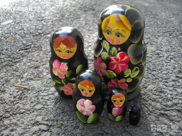  МАТРЬОШКИ , снимка 2 - Антикварни и старинни предмети - 43659254