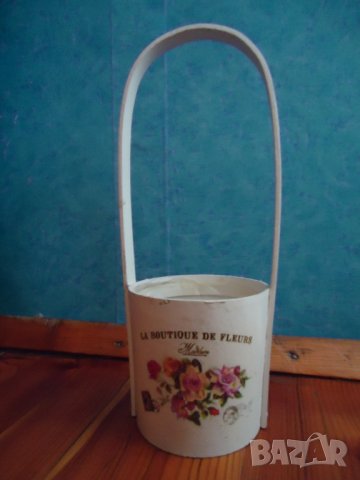 кошница за цветя, снимка 2 - Саксии и кашпи - 37037548