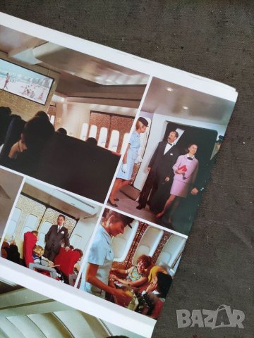 Продавам брошура Boeing 747 Air France brochure  , снимка 5 - Други ценни предмети - 32819501