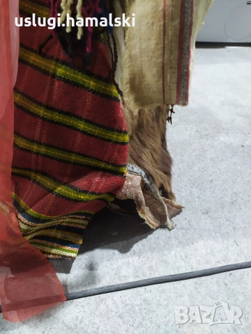 Автентична кукерска маска, снимка 7 - Антикварни и старинни предмети - 52640670