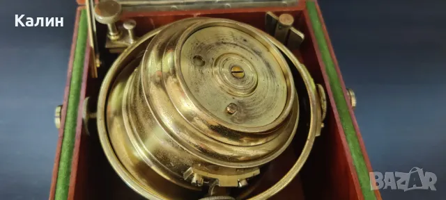 Rare Mahogany Two Day Marine Chronometer by Dent of London No.56186, снимка 7 - Антикварни и старинни предмети - 49222747