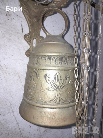 Красива месингова камбана за входна врата , снимка 9 - Антикварни и старинни предмети - 43255985