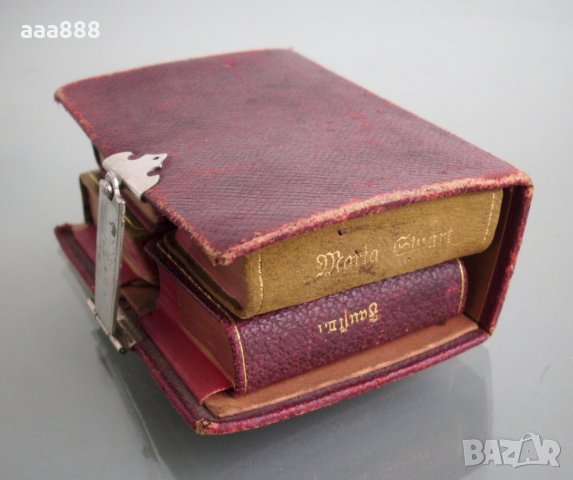 Комплект миниатюрни книги Liliput-Bibliothek, снимка 2 - Антикварни и старинни предмети - 27461158