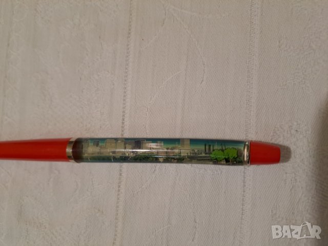 Ретро химикалка с плуващ елемент за колекционери Дания, снимка 3 - Антикварни и старинни предмети - 39307058