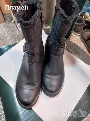 Продавам зимни кожени ботуши 38 номер, снимка 9 - Дамски ботуши - 52704037