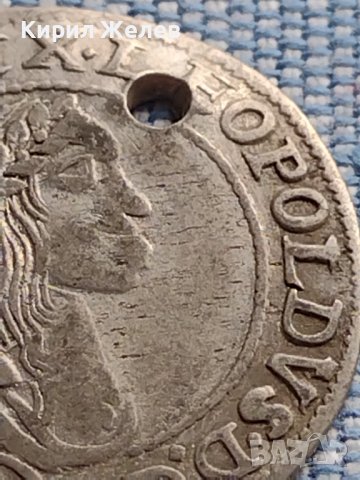 Сребърна монета 6 кройцера 1671г. Леополд първи Кремниц Унгария 13689, снимка 5 - Нумизматика и бонистика - 42970900
