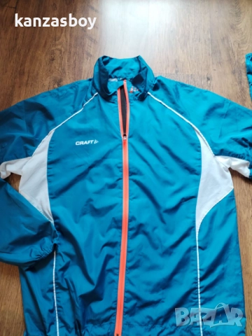 Craft T&F Wind Jacket Men - страхотно мъжко горнище М , снимка 4 - Спортни дрехи, екипи - 51750184