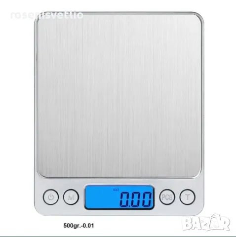 Електронни бижутерски везни 500гр,200гр.,100гр - 0.01 гр, снимка 3 - Везни - 49273319