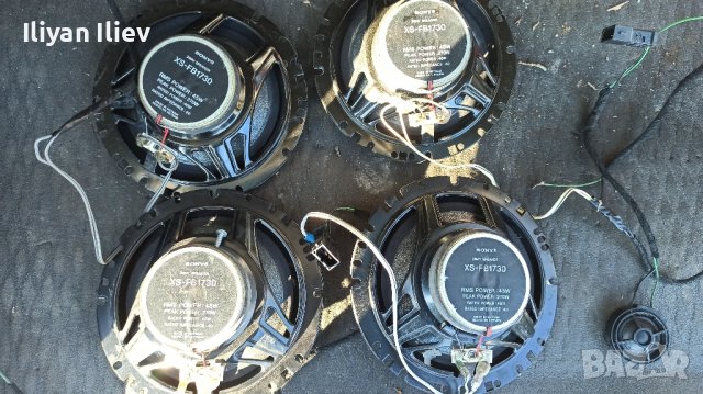 SONY XS-FB1730 17 см (6,7") 3-лентови коаксиални говорители, снимка 4 - Ресийвъри, усилватели, смесителни пултове - 43943391