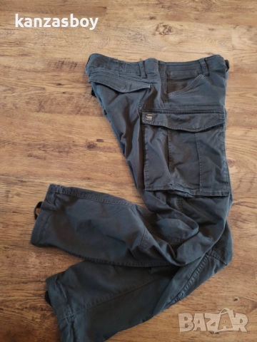 g-star rovic zip 3d tapered - мъжки карго панталон 29 С-М, снимка 5 - Спортни дрехи, екипи - 52185185