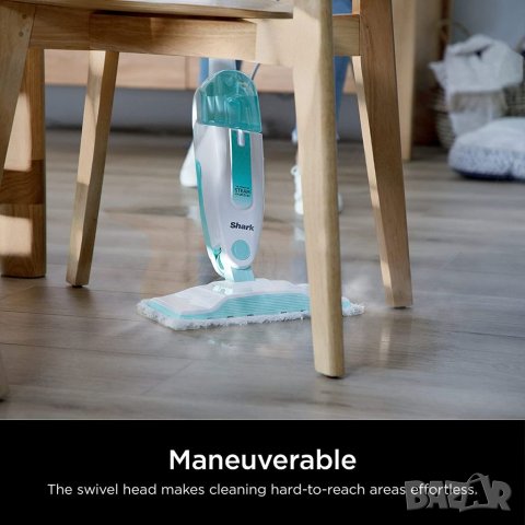 Парен моп Shark S1000 с 2 подложки, снимка 7 - Парочистачки и Водоструйки - 40806176