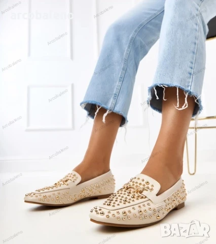 Дамски мокасини с шипове Lea, 3цвята , снимка 17 - Дамски ежедневни обувки - 50960107