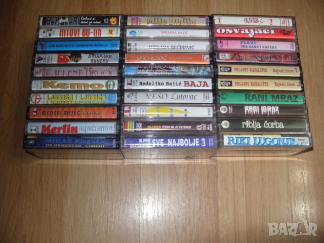 Аудио касети - 305 броя за 300лв, снимка 3 - Аудио касети - 52265391