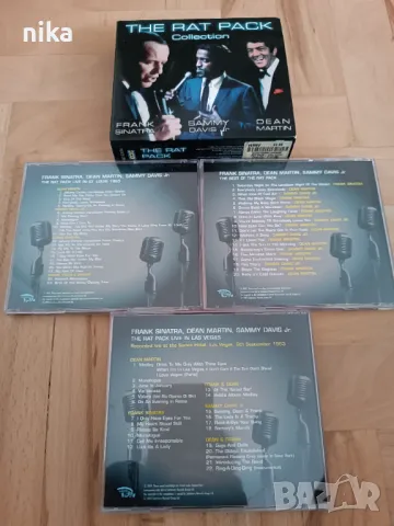 CD компилация, която събира песните и изпълненията на най-известните членове на Rat Pack – Франк С, снимка 2 - CD дискове - 48360207