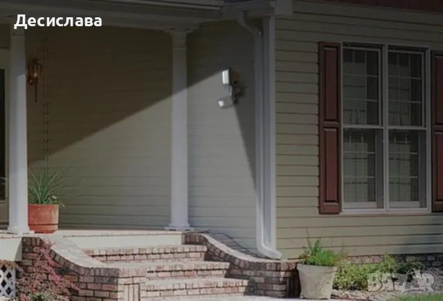 Соларен  градински прожектор 60 LED и сензор за движение, снимка 10 - Външни лампи - 47489519