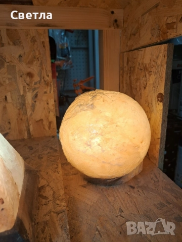 Лампа от хималайска сол, снимка 13 - Настолни лампи - 31138058